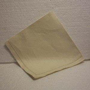 Paragon Needlecraft 100% Linen 15.5 x 15.5 Inch Napkins Set of 7